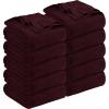 imageUtopia Bedding Burgundy 100 Cotton Blanket Twin Size  90x72 Inch 350GSM Lightweight Soft and Breathable Thermal Blanket for All Seasons Pack of 10