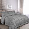 imageUtopia Bedding  Comforter Set with 2 Pillow Shams  3 Pieces Bedding Comforter Sets  Down Alternative Comforter  Soft and Comfortable  Machine Washable Arrow White Queen