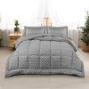 imageUtopia Bedding  Comforter Set with 2 Pillow Shams  3 Pieces Bedding Comforter Sets  Down Alternative Comforter  Soft and Comfortable  Machine Washable Arrow White Queen