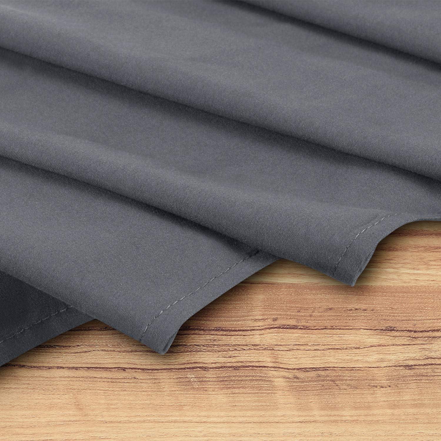 imageUtopia Bedding Bed Ruffle  Dust Ruffle  Easy Fit with 15 Inch Tailored Drop  Hotel Quality Shrinkage and Fade Resistant Twin Grey