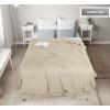 imageUtopia Bedding Knit Blanket Queen Size 90x90 Inches Grey Soft Lightweight Jersey Breathable Sweatshirt Blanket for BedCouch ampamp SofaCamel