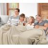 imageUtopia Bedding Knit Blanket Queen Size 90x90 Inches Grey Soft Lightweight Jersey Breathable Sweatshirt Blanket for BedCouch ampamp SofaCamel