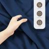imageUtopia Bedding Knit Blanket Queen Size 90x90 Inches Grey Soft Lightweight Jersey Breathable Sweatshirt Blanket for BedCouch ampamp SofaNavy