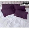 imageUtopia Bedding Queen Pillow Cases  80 Pack  Envelope Closure  Soft Brushed Microfiber Fabric  Pillow Covers 20 X 30 Inches Queen Purple80