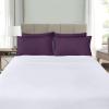 imageUtopia Bedding Queen Pillow Cases  80 Pack  Envelope Closure  Soft Brushed Microfiber Fabric  Pillow Covers 20 X 30 Inches Queen Purple80