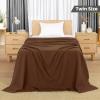 imageUtopia Bedding White 100 Cotton Waffle Blanket 300 GSM King  90x108 Inch Soft Lightweight Breathable Bed Blanket for All SeasonBrown