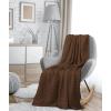 imageUtopia Bedding White 100 Cotton Waffle Blanket 300 GSM King  90x108 Inch Soft Lightweight Breathable Bed Blanket for All SeasonBrown
