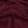 imageUtopia Bedding White 100 Cotton Waffle Blanket 300 GSM King  90x108 Inch Soft Lightweight Breathable Bed Blanket for All SeasonBurgundy