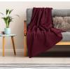 imageUtopia Bedding White 100 Cotton Waffle Blanket 300 GSM King  90x108 Inch Soft Lightweight Breathable Bed Blanket for All SeasonBurgundy