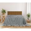 imageUtopia Bedding White 100 Cotton Waffle Blanket 300 GSM King  90x108 Inch Soft Lightweight Breathable Bed Blanket for All SeasonCool Grey