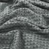 imageUtopia Bedding White 100 Cotton Waffle Blanket 300 GSM King  90x108 Inch Soft Lightweight Breathable Bed Blanket for All SeasonCool Grey