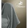 imageUtopia Bedding White 100 Cotton Waffle Blanket 300 GSM King  90x108 Inch Soft Lightweight Breathable Bed Blanket for All SeasonCool Grey