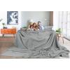 imageUtopia Bedding White 100 Cotton Waffle Blanket 300 GSM King  90x108 Inch Soft Lightweight Breathable Bed Blanket for All SeasonCool Grey