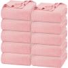 imageUtopia Bedding White 100 Cotton Waffle Blanket 300 GSM King  90x108 Inch Soft Lightweight Breathable Bed Blanket for All SeasonDusky Pink