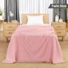 imageUtopia Bedding White 100 Cotton Waffle Blanket 300 GSM King  90x108 Inch Soft Lightweight Breathable Bed Blanket for All SeasonDusky Pink