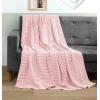 imageUtopia Bedding White 100 Cotton Waffle Blanket 300 GSM King  90x108 Inch Soft Lightweight Breathable Bed Blanket for All SeasonDusky Pink