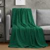 imageUtopia Bedding White 100 Cotton Waffle Blanket 300 GSM King  90x108 Inch Soft Lightweight Breathable Bed Blanket for All SeasonForest Green