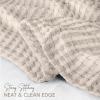 imageUtopia Bedding White 100 Cotton Waffle Blanket 300 GSM King  90x108 Inch Soft Lightweight Breathable Bed Blanket for All SeasonKhaki