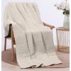 imageUtopia Bedding White 100 Cotton Waffle Blanket 300 GSM King  90x108 Inch Soft Lightweight Breathable Bed Blanket for All SeasonKhaki