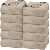 imageUtopia Bedding White 100 Cotton Waffle Blanket 300 GSM King  90x108 Inch Soft Lightweight Breathable Bed Blanket for All SeasonKhaki