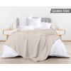 imageUtopia Bedding White 100 Cotton Waffle Blanket 300 GSM King  90x108 Inch Soft Lightweight Breathable Bed Blanket for All SeasonKhaki