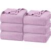imageUtopia Bedding White 100 Cotton Waffle Blanket 300 GSM King  90x108 Inch Soft Lightweight Breathable Bed Blanket for All SeasonLavender