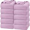 imageUtopia Bedding White 100 Cotton Waffle Blanket 300 GSM King  90x108 Inch Soft Lightweight Breathable Bed Blanket for All SeasonLavender