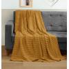 imageUtopia Bedding White 100 Cotton Waffle Blanket 300 GSM King  90x108 Inch Soft Lightweight Breathable Bed Blanket for All SeasonMustard