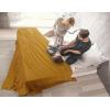 imageUtopia Bedding White 100 Cotton Waffle Blanket 300 GSM King  90x108 Inch Soft Lightweight Breathable Bed Blanket for All SeasonMustard