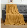 imageUtopia Bedding White 100 Cotton Waffle Blanket 300 GSM King  90x108 Inch Soft Lightweight Breathable Bed Blanket for All SeasonMustard
