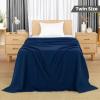 imageUtopia Bedding White 100 Cotton Waffle Blanket 300 GSM King  90x108 Inch Soft Lightweight Breathable Bed Blanket for All SeasonNavy