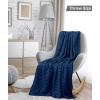 imageUtopia Bedding White 100 Cotton Waffle Blanket 300 GSM King  90x108 Inch Soft Lightweight Breathable Bed Blanket for All SeasonNavy
