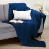 imageUtopia Bedding White 100 Cotton Waffle Blanket 300 GSM King  90x108 Inch Soft Lightweight Breathable Bed Blanket for All SeasonNavy
