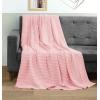 imageUtopia Bedding White 100 Cotton Waffle Blanket 300 GSM King  90x108 Inch Soft Lightweight Breathable Bed Blanket for All SeasonPink