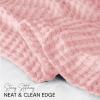 imageUtopia Bedding White 100 Cotton Waffle Blanket 300 GSM King  90x108 Inch Soft Lightweight Breathable Bed Blanket for All SeasonPink