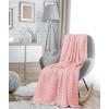 imageUtopia Bedding White 100 Cotton Waffle Blanket 300 GSM King  90x108 Inch Soft Lightweight Breathable Bed Blanket for All SeasonPink