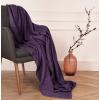 imageUtopia Bedding White 100 Cotton Waffle Blanket 300 GSM King  90x108 Inch Soft Lightweight Breathable Bed Blanket for All SeasonPlum