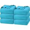 imageUtopia Bedding White 100 Cotton Waffle Blanket 300 GSM King  90x108 Inch Soft Lightweight Breathable Bed Blanket for All SeasonTeal