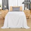 imageUtopia Bedding White 100 Cotton Waffle Blanket 300 GSM King  90x108 Inch Soft Lightweight Breathable Bed Blanket for All SeasonWhite