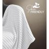 imageUtopia Bedding White 100 Cotton Waffle Blanket 300 GSM King  90x108 Inch Soft Lightweight Breathable Bed Blanket for All SeasonWhite