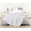 imageUtopia Bedding White 100 Cotton Waffle Blanket 300 GSM King  90x108 Inch Soft Lightweight Breathable Bed Blanket for All SeasonWhite