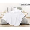 imageUtopia Bedding White 100 Cotton Waffle Blanket 300 GSM King  90x108 Inch Soft Lightweight Breathable Bed Blanket for All SeasonWhite