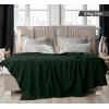 imageUtopia Bedding Forest Green 100 Cotton Blanket King Size  90x108 Inch 350GSM Lightweight Soft and Breathable Thermal Blanket for All Seasons Pack of 6