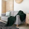 imageUtopia Bedding Forest Green 100 Cotton Blanket King Size  90x108 Inch 350GSM Lightweight Soft and Breathable Thermal Blanket for All Seasons Pack of 6