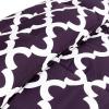 imageUtopia Bedding Printed Comforter Set with 2 Pillow Shams  Luxurious Brushed Microfiber  Down Alternative Comforter  Soft and Comfortable Bulk Pack of 4 KingCal King Plum