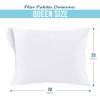 imageUtopia Bedding Waterproof Zippered Pillow Protectors Queen Size 20x28 Inches White 6Pack Premium Hotel Quality Pillowcase Covers Machine Washable Pillow Encasements8