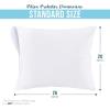 imageUtopia Bedding Waterproof Zippered Pillow Protectors Queen Size 20x28 Inches White 6Pack Premium Hotel Quality Pillowcase Covers Machine Washable Pillow Encasements8
