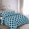 imageUtopia Bedding  Comforter Set with 2 Pillow Shams  3 Pieces Bedding Comforter Sets  Down Alternative Comforter  Soft and Comfortable  Machine Washable Teal King