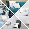 imageUtopia Bedding Throw Pillow Inserts Pack of 24 White 20 x 20 Inches Decorative Indoor Pillows for Sofa Bed Couch Cushion Sham Stuffer
