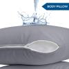 imageUtopia Bedding Waterproof Pillow Protectors Zippered 2 Pack Red Queen Size Zippered Pillowcases Bed Bug Proof Pillow Encasement Covers 20 x 28 InchesGray